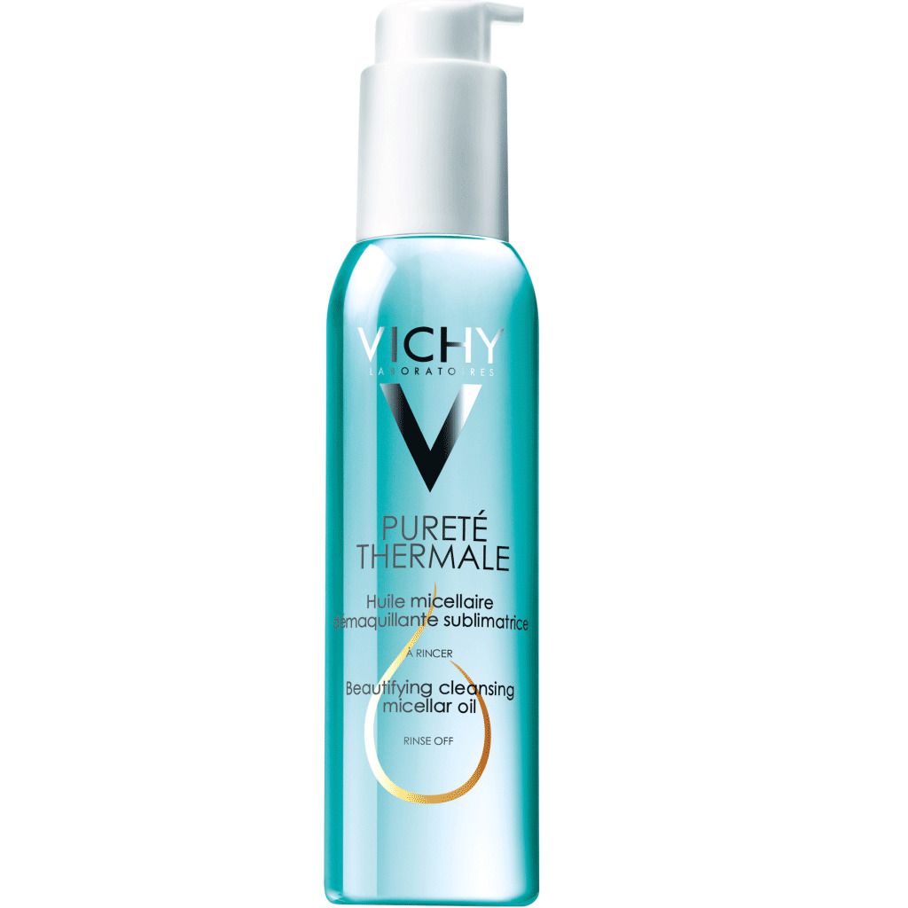 фото упаковки Vichy Purete Thermale мицеллярное масло для снятия макияжа