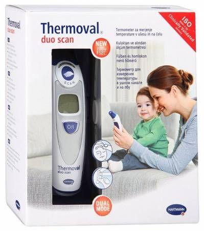 фото упаковки Thermoval Duo Scan Термометр инфракрасный