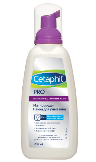 фото упаковки Cetaphil Pro Пенка для умывания матирующая